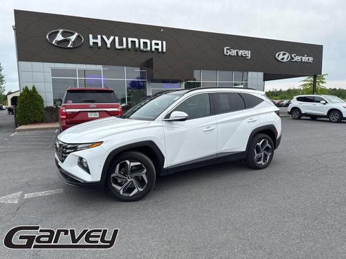 Serenity White Pearl 2023 Hyundai TUCSON Limited