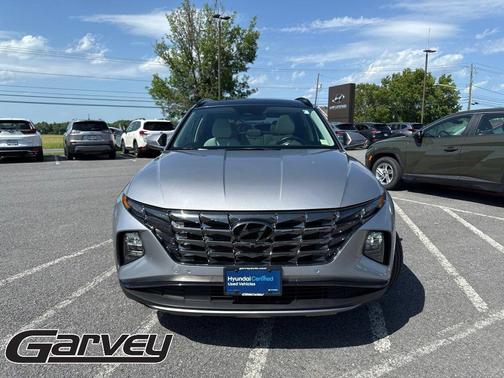 Shimmering Silver 2024 Hyundai TUCSON Hybrid Limited