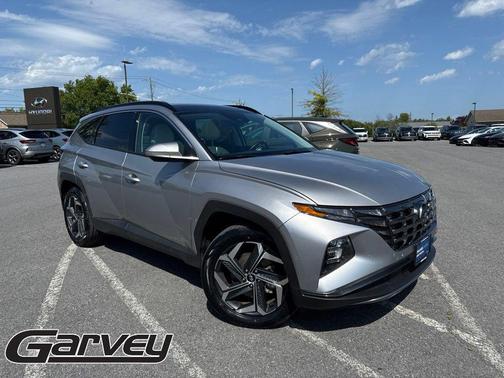 Shimmering Silver 2024 Hyundai TUCSON Hybrid Limited