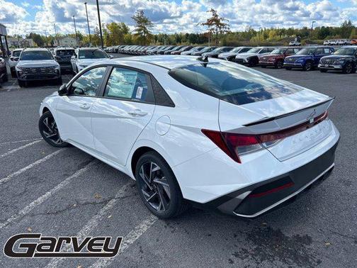 Serenity White 2025 Hyundai ELANTRA Sport