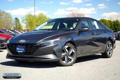 Gray 2023 Hyundai ELANTRA SEL