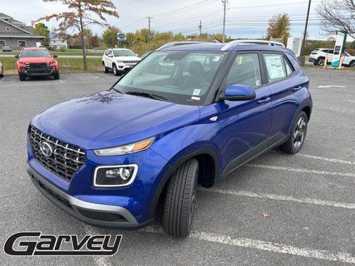 Intense Blue 2025 Hyundai VENUE Limited