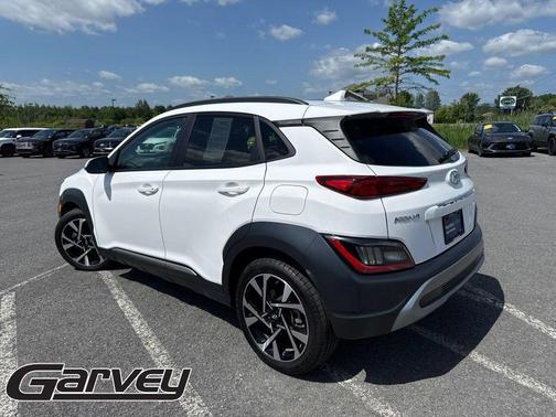 Lunar White 2023 Hyundai KONA Limited