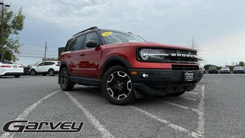 Hot Pepper Red Tinted Clearcoat 2022 Ford Bronco Sport Outer Banks