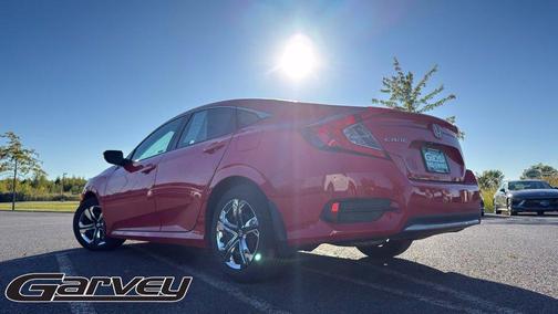 Red 2020 Honda Civic LX