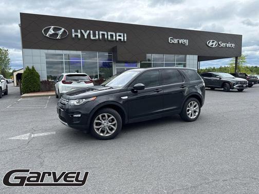 Black 2018 Land Rover Discovery Sport HSE