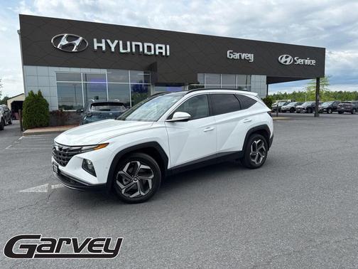 Serenity White Pearl 2023 Hyundai TUCSON Limited