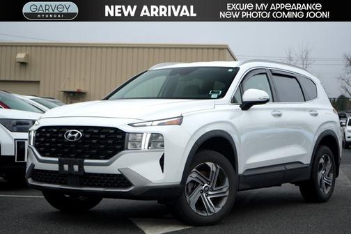 White 2023 Hyundai SANTA FE SEL