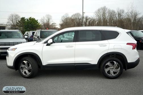 White 2023 Hyundai SANTA FE SEL