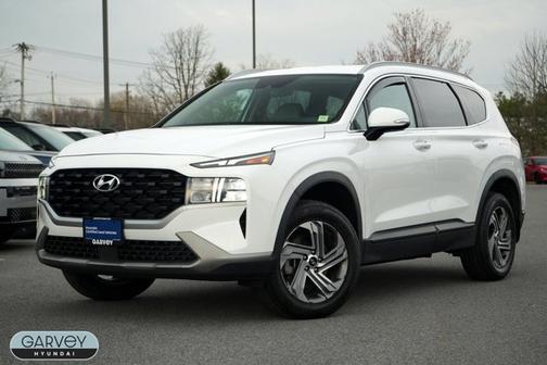 White 2023 Hyundai SANTA FE SEL