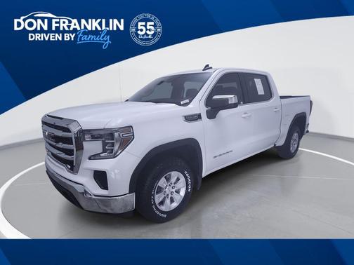 Summit White 2019 GMC Sierra 1500 SLE
