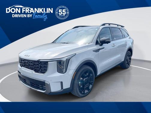 Wolf Gray 2025 Kia Sorento SX