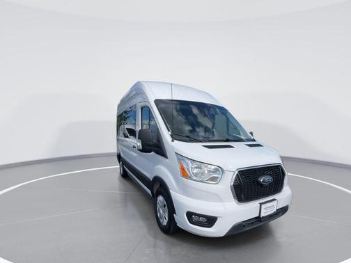 OXFORD WHITE 2021 Ford Transit-350 XLT