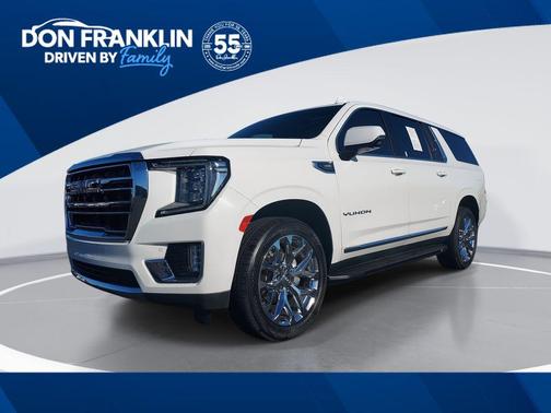 Summit White 2021 GMC Yukon XL SLT