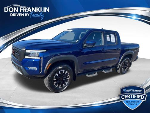 Deep Blue Pearl 2023 Nissan Frontier PRO-4X