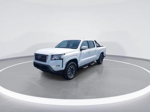 Glacier White 2022 Nissan Frontier SV