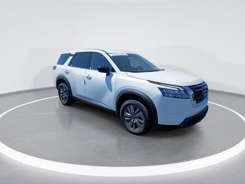 Glacier White 2024 Nissan Pathfinder S 4WD