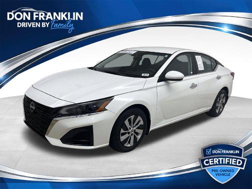 Glacier White 2023 Nissan Altima S FWD