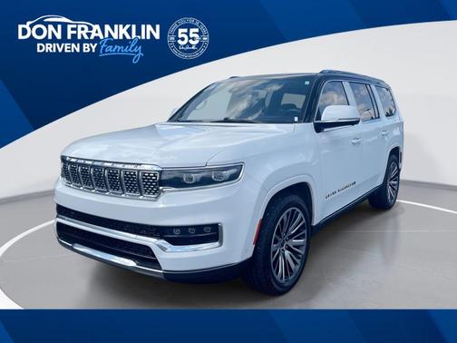 Bright White Clearcoat 2022 Jeep Grand Wagoneer Series III 4x4