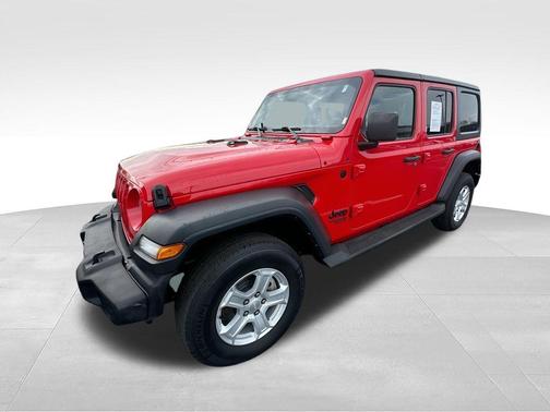 Firecracker Red Clearcoat 2021 Jeep Wrangler Unlimited Sport