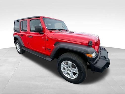 Firecracker Red Clearcoat 2021 Jeep Wrangler Unlimited Sport