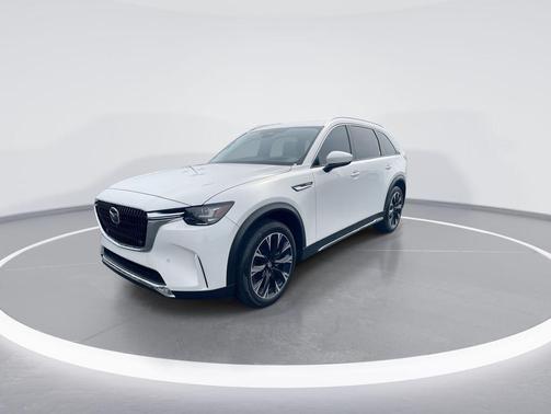 Rhodium White Premium 2024 Mazda CX-90 PHEV Premium Plus