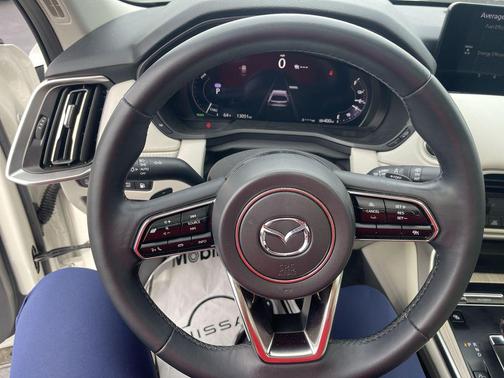 Rhodium White Premium 2024 Mazda CX-90 PHEV Premium Plus