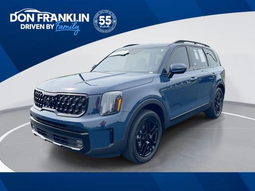 Midnight Lake Blue 2025 Kia Telluride SX X-Line