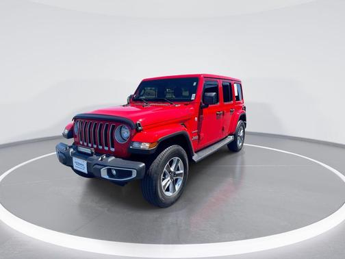 Firecracker Red Clearcoat 2021 Jeep Wrangler Unlimited Sahara