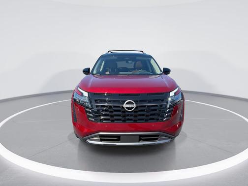 Scarlet Ember Tintcoat/Super Black 2026 Nissan Pathfinder Platinum