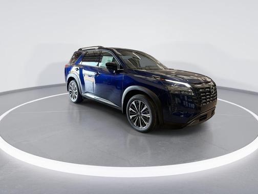Deep Ocean Blue Pearl 2026 Nissan Pathfinder Platinum