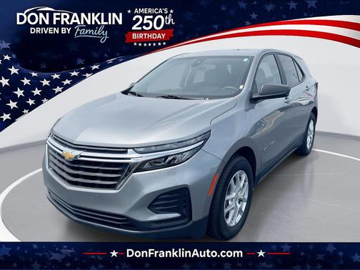 Sterling Gray Metallic 2024 Chevrolet Equinox LS