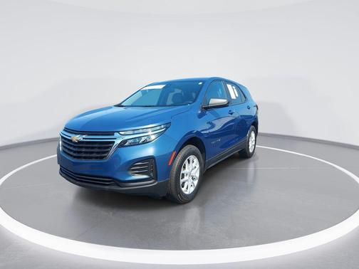 Lakeshore Blue Metallic 2024 Chevrolet Equinox LS