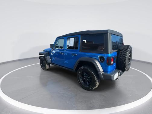 Hydro Blue Pearlcoat 2022 Jeep Wrangler Unlimited Sport