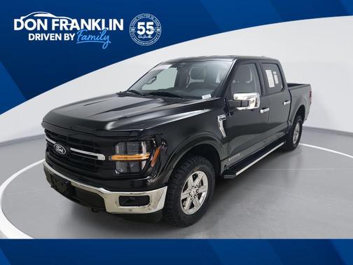AGATE BLACK METALLIC 2024 Ford F-150 XLT