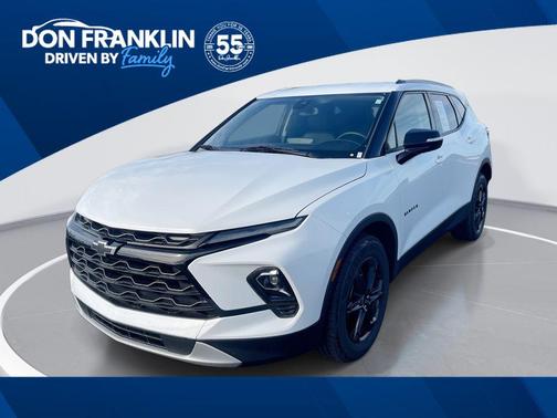 Summit White 2023 Chevrolet Blazer 3LT
