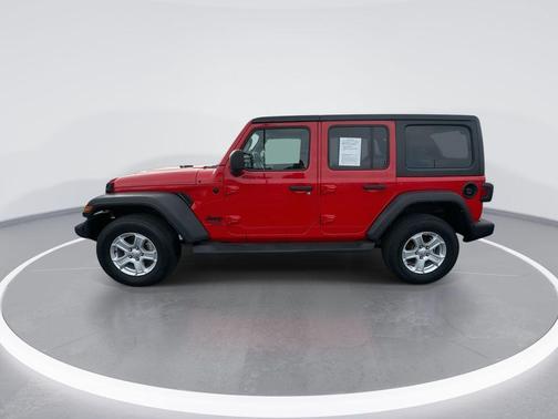 Firecracker Red Clearcoat 2021 Jeep Wrangler Unlimited Sport