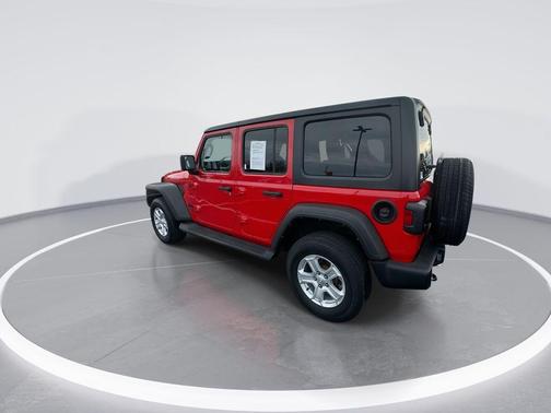 Firecracker Red Clearcoat 2021 Jeep Wrangler Unlimited Sport
