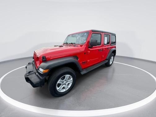Firecracker Red Clearcoat 2021 Jeep Wrangler Unlimited Sport