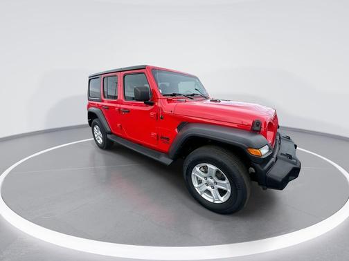 Firecracker Red Clearcoat 2021 Jeep Wrangler Unlimited Sport