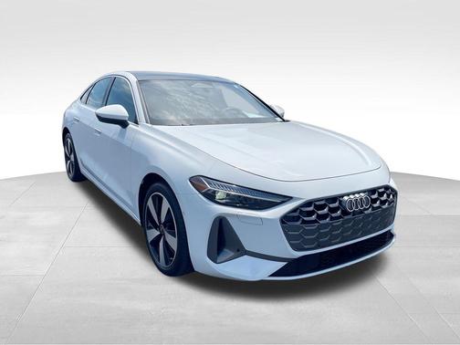 Glacier White 2025 Audi A5 Premium Plus TFSI quattro S tronic