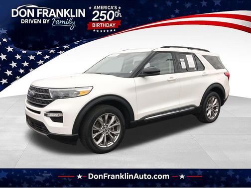 STAR WHITE MET TRI-COAT 2023 Ford Explorer XLT