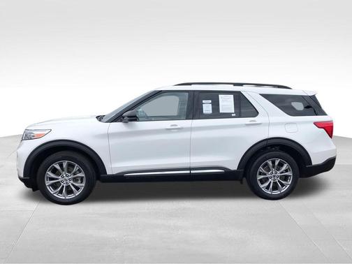 STAR WHITE MET TRI-COAT 2023 Ford Explorer XLT