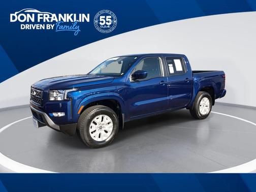 Deep Blue Pearl 2022 Nissan Frontier SV
