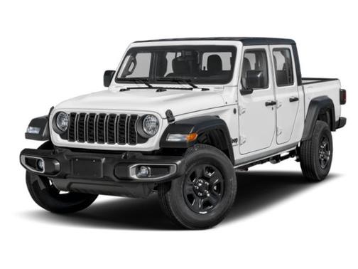 Bright White Clearcoat 2025 Jeep Gladiator Sport