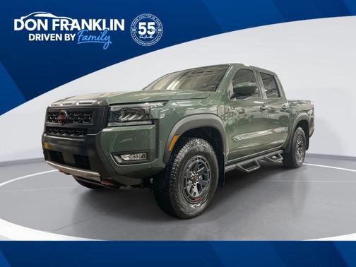 Tactical Green Metallic 2026 Nissan Frontier PRO-4X