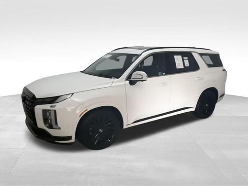 Hyper White 2025 Hyundai PALISADE Calligraphy Night Edition