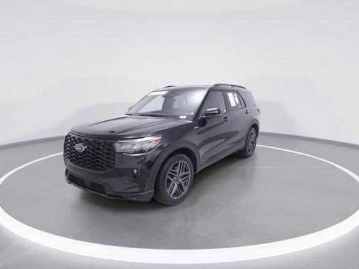 AGATE BLACK METALLIC 2025 Ford Explorer ST-Line