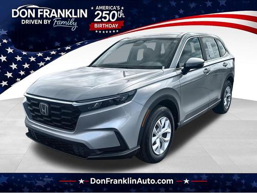 Lunar Silver Metallic 2024 Honda CR-V LX AWD