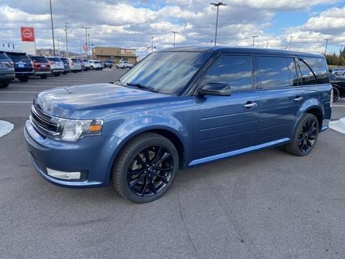 BLUE METALLIC 2018 Ford Flex SEL